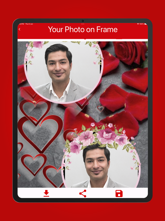 Love Frames Photo Editor