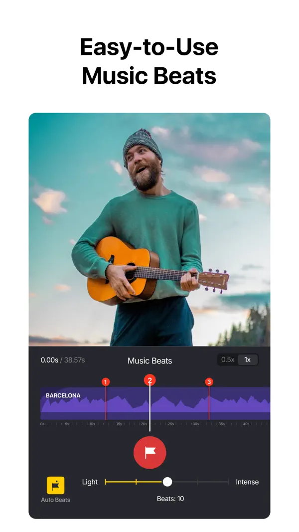 VN: AI Video Editor iPhone App Screenshot 10 – Foto & Video