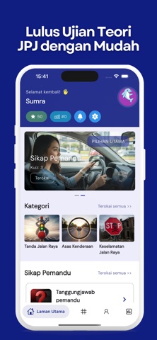 KPP Test Malaysia – JPJ Theory iPhone screenshot