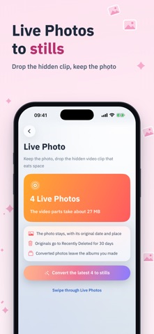 PicPop: Photo & Video Cleaner iPhone screenshot 4
