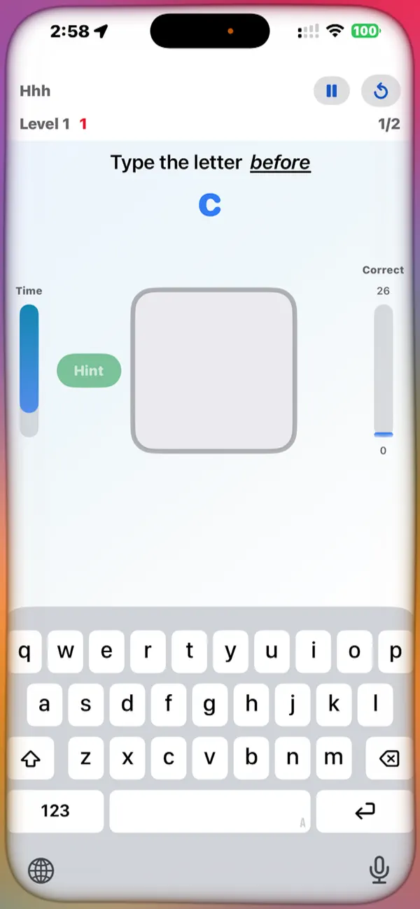 Screenshot #3 pour Alphabet Rebel