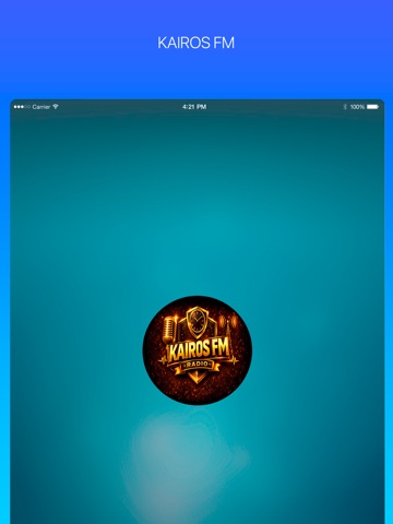 KAIROS FM iPad screenshot