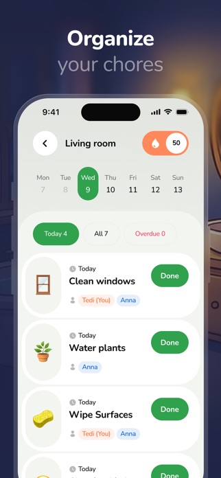 Roomsy: Cleaning Schedule Screenshot 2 of 6