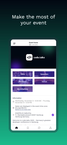 code.talks Screenshot 2 of 4