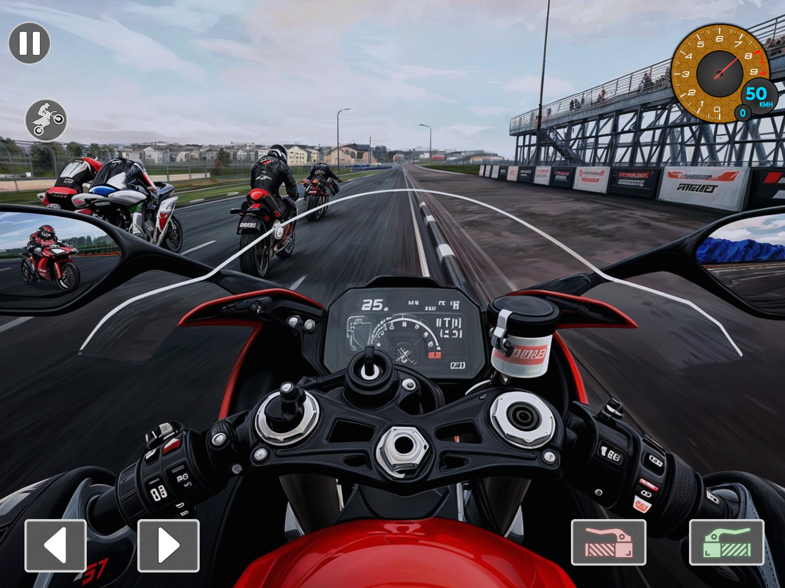Bike Racing Survival Ramp Game