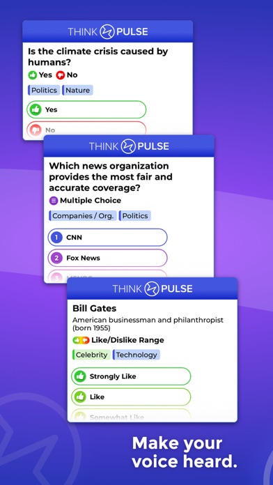 ThinkPulse iPhone screenshot 3 - Social Networking app