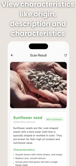 Seed Identifier: AI Scan screenshot 4