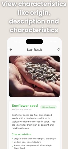 Seed Identifier: AI Scan screenshot
