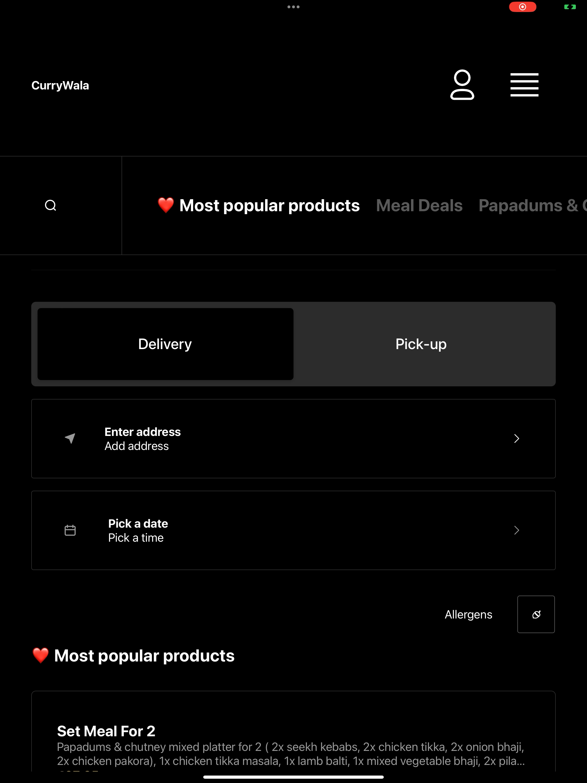 CurryWala screenshot 7