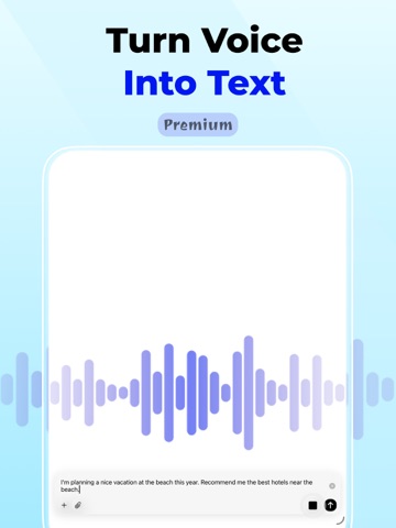 AI Chat Agent Plus iPad screenshot