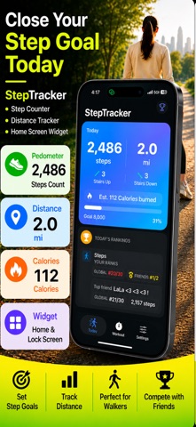 Step Tracker Fitness Pedometer screenshot