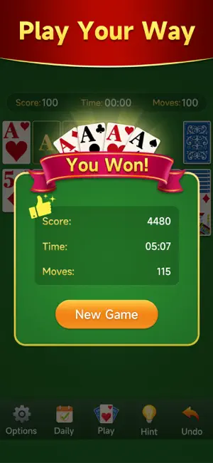 Mint Solitaire screenshot 3