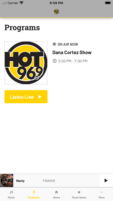 Hot 96.9 Spokane Screenshot