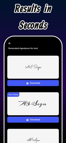 AI Signature Maker - Generator screenshot