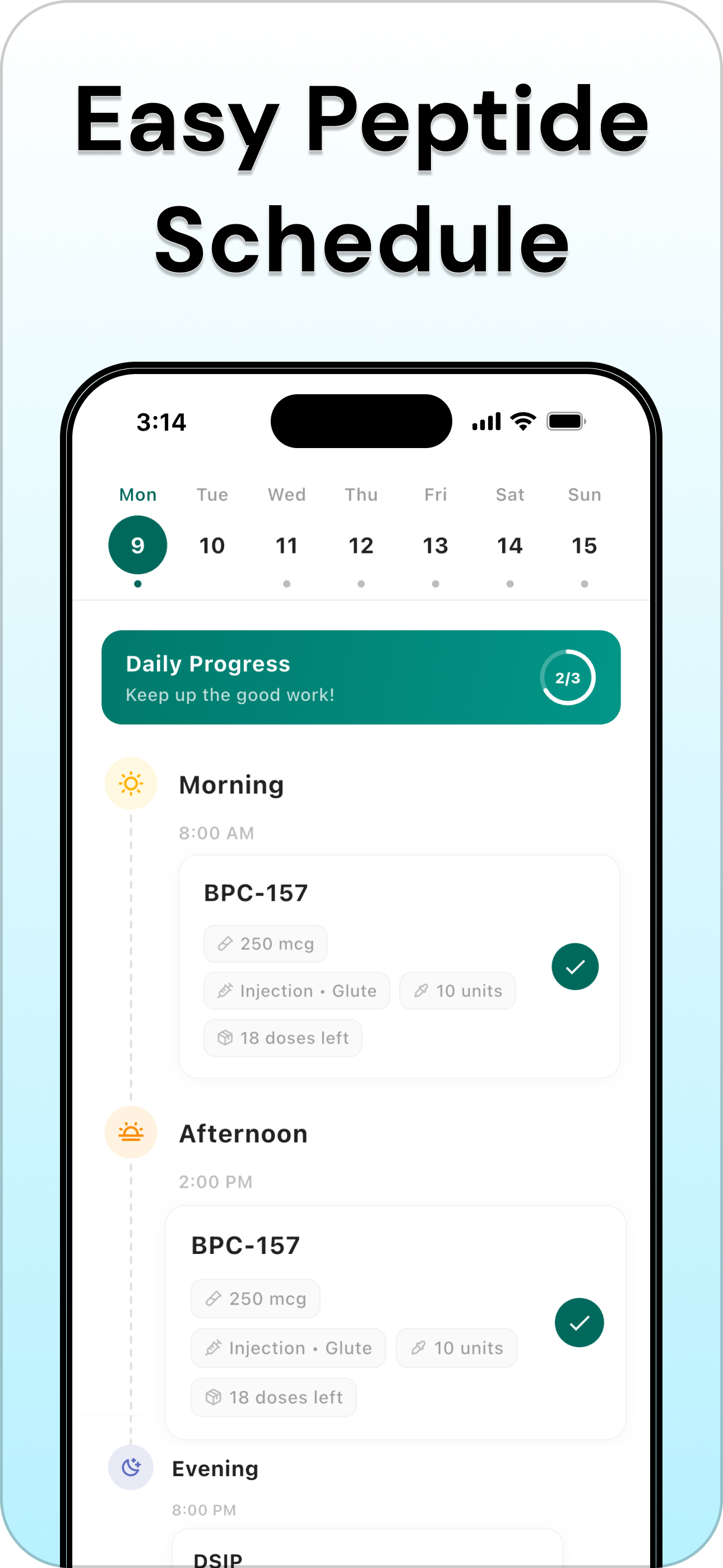 Peptide Tracker - PepSync screenshot 7