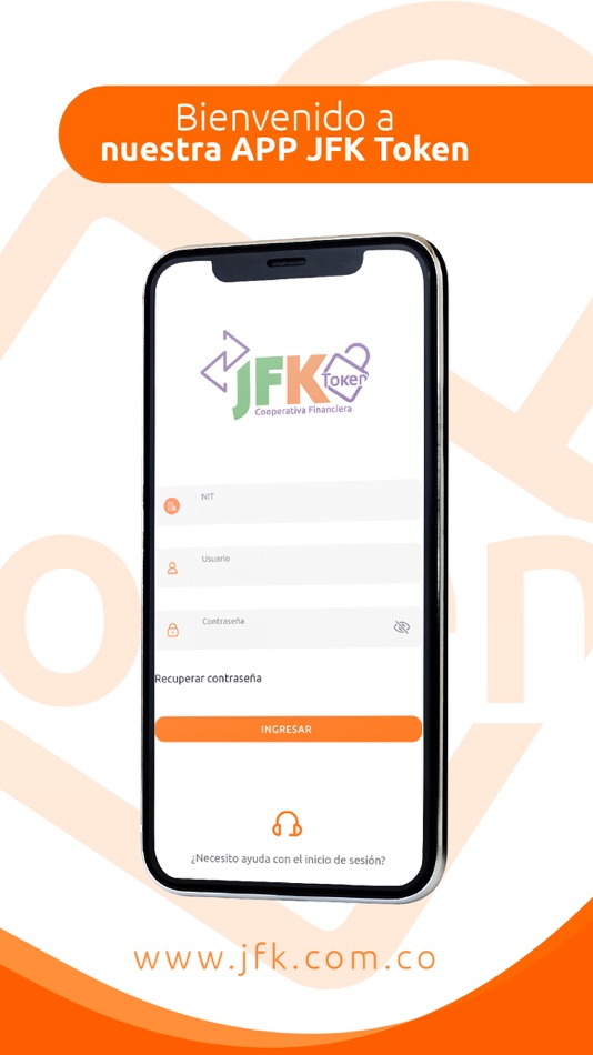#1. Token JFK (iOS) Podle: JFK Cooperativa Financiera
