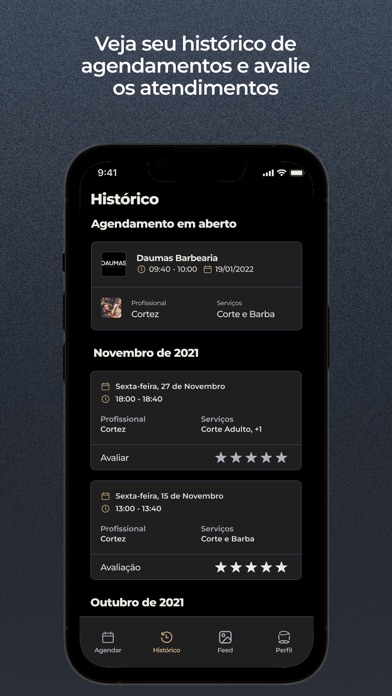Daumas Barbearia Screenshot