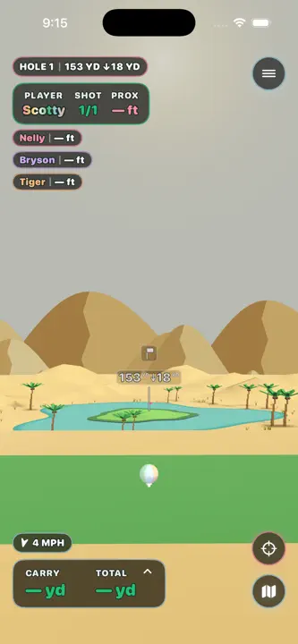 PAR-TEE Golf Simulator screenshot 2