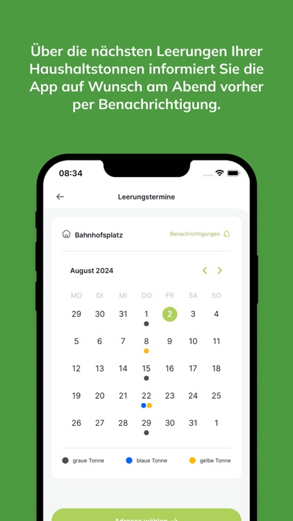 Abfall-App ZfA screenshot-4