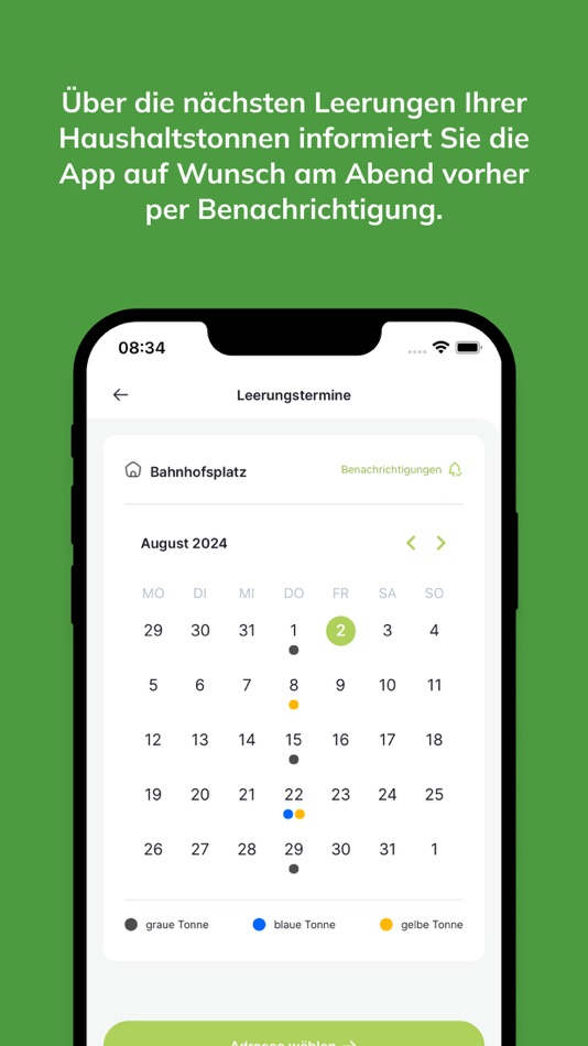 #5. Abfall-App ZfA (iOS) Podle: Zweckverband fur Abfallbeseitigung