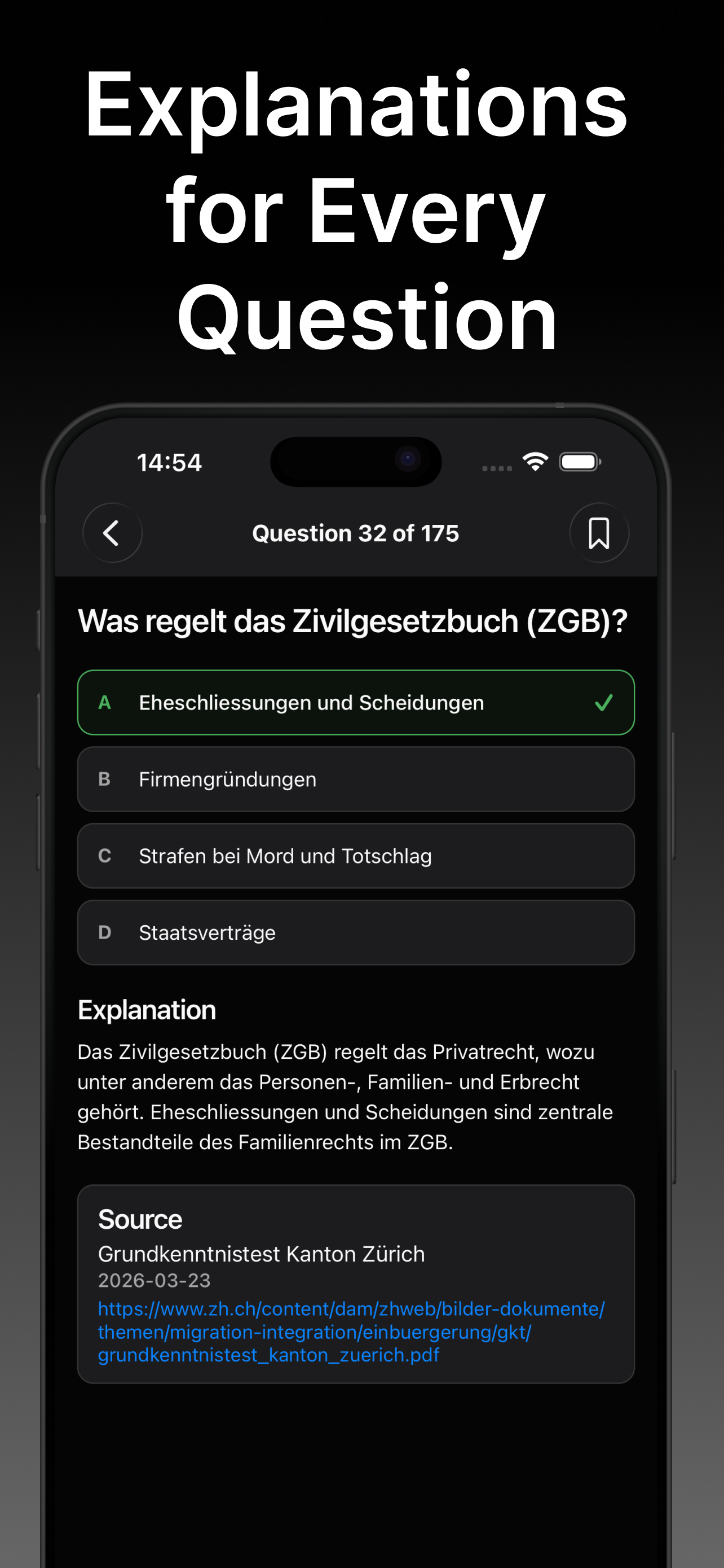 Swiss Citizenship Test 2026