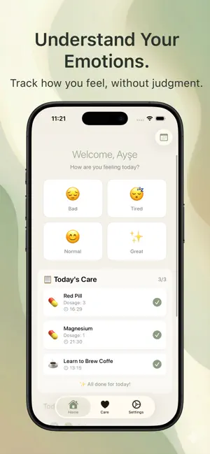 Luna: Women’s Mood & Habit Log screenshot 2