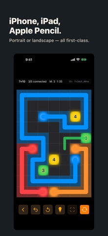 Line Forge: Numberlink Puzzle Screenshot 6 of 8