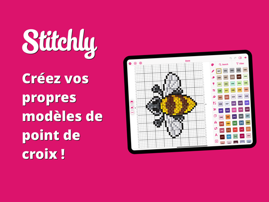 Screenshot #4 pour Stitchly: Point de croix