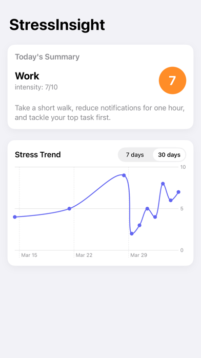 App screenshot