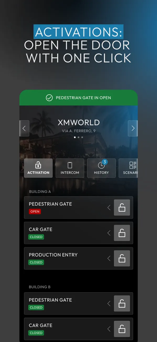 Screenshot #2 pour IpDoor Mobile