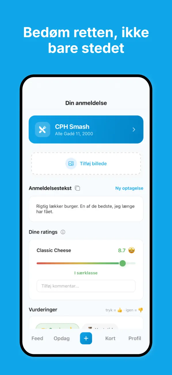 Screenshot #1 pour Likewyze: madanmeldelser
