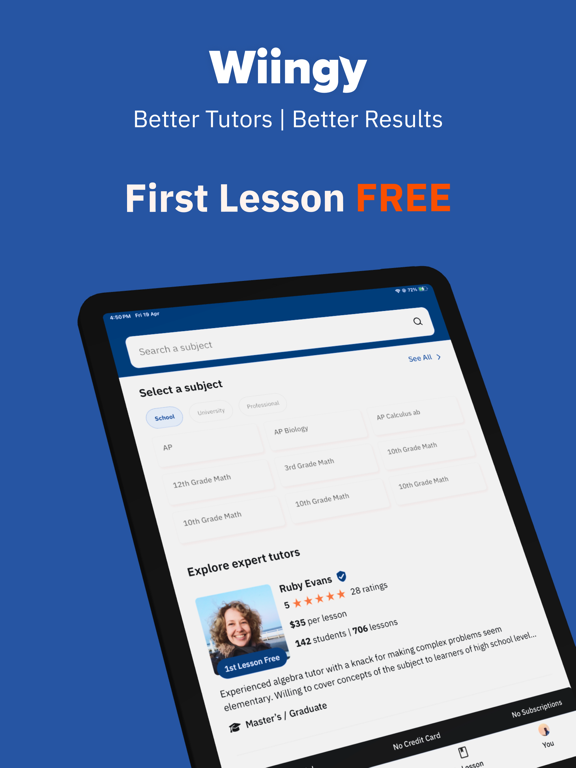 Wiingy: Find the Best Tutor