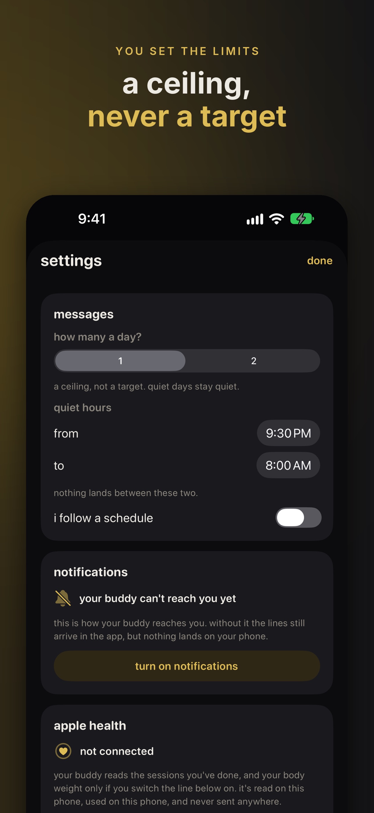 Screenshot 3 of Hype Buddy: Gym Motivation