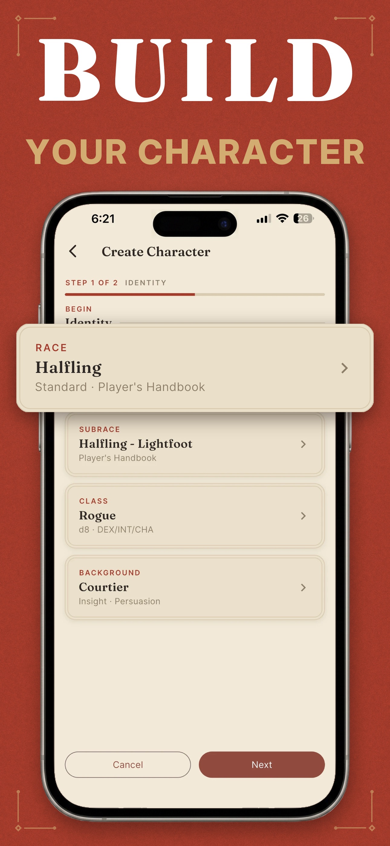 Screenshot 1 of 5e Character Creator & Sheet