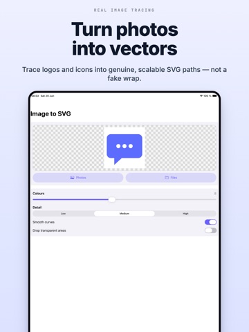 SVG Converter & Viewer iPad screenshot
