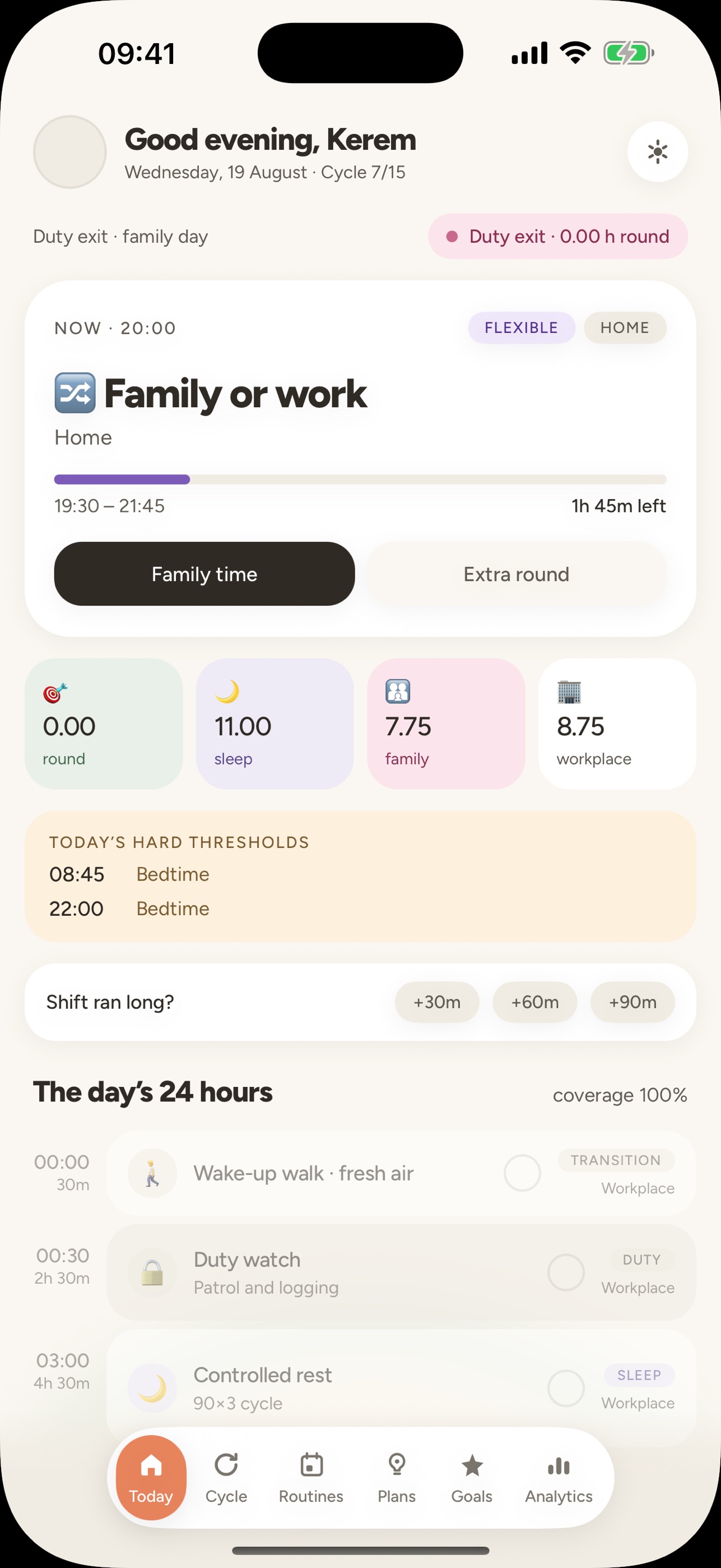 Screenshot 1 of ShiftLife: Shift Rhythm