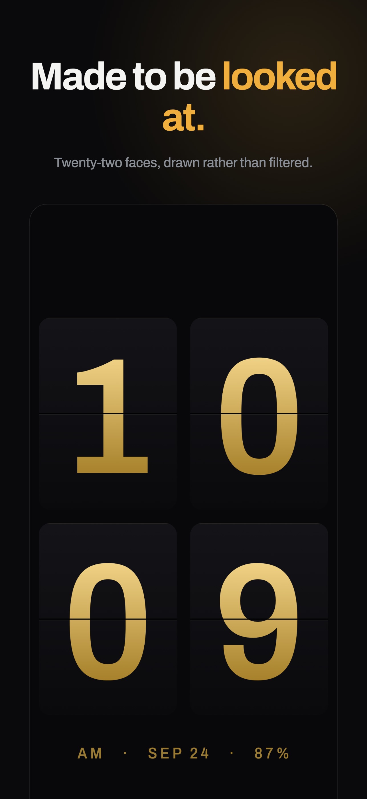 Screenshot 9 of Flip Clock: Desk & Alarm Clock