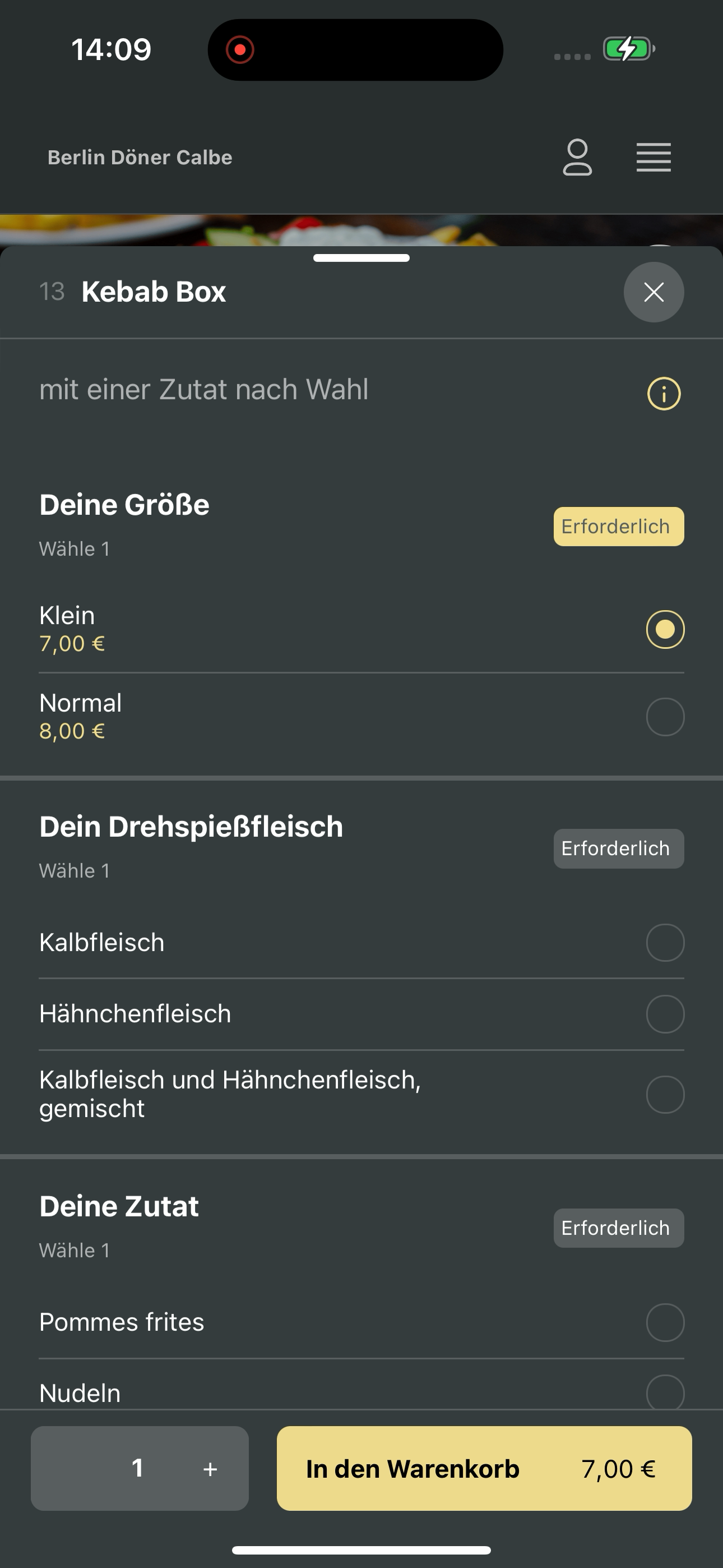 Berlin Döner Calbe screenshot 7