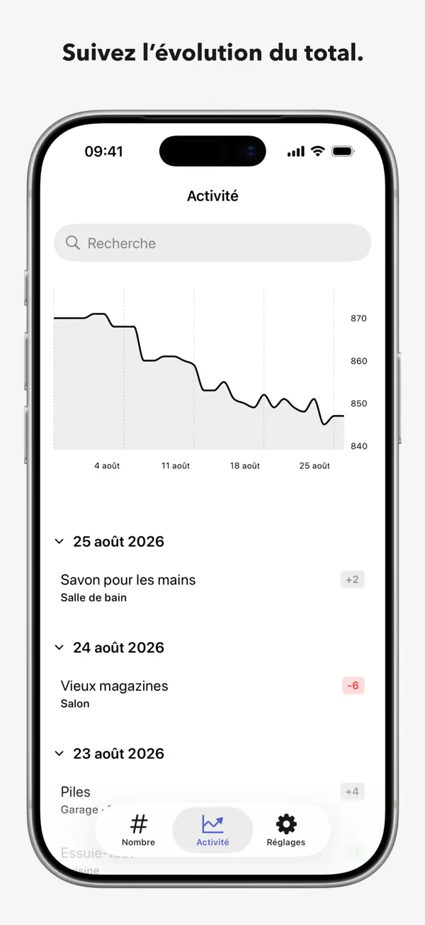 Screenshot #3 pour Sumof : Inventaire maison