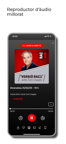 RAC1 Oficial screenshot
