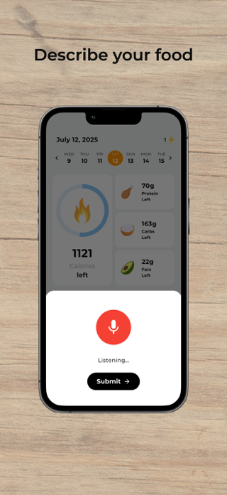 MacroIQ: AI Calorie Tracker Screenshot 3 of 4