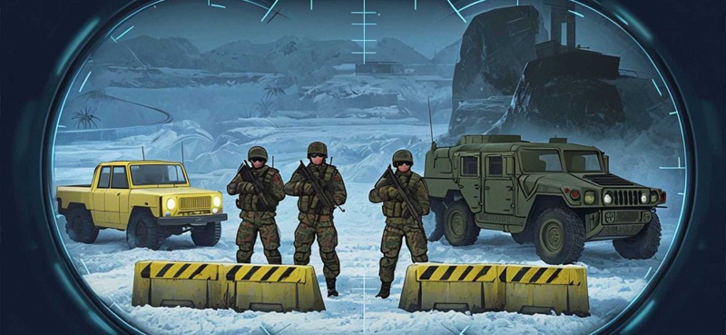 Secret Mountain Sniper Shooter screenshot 1