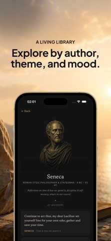 Seneca — Stoic Wisdom & Mood Screenshot 4 of 6