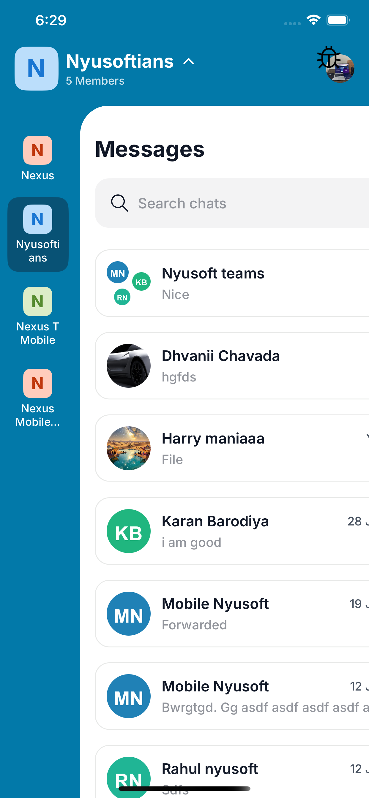 NexusAI Messenger