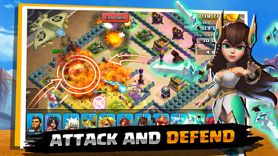 #6. X-War: Clash of Zombies (iOS) Podle: 云鹏 沈