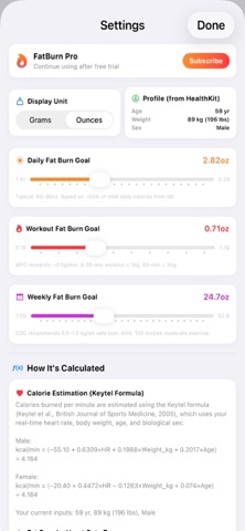 Fat Burned screenshot