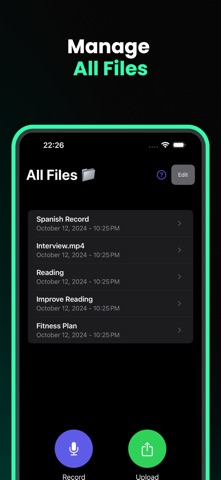 AI Note Taker & Audio – Quizzy Screenshot 8 of 8