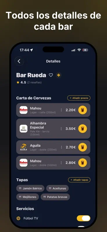 BeerMaps: Bares y cervezas screenshot 2 of 5