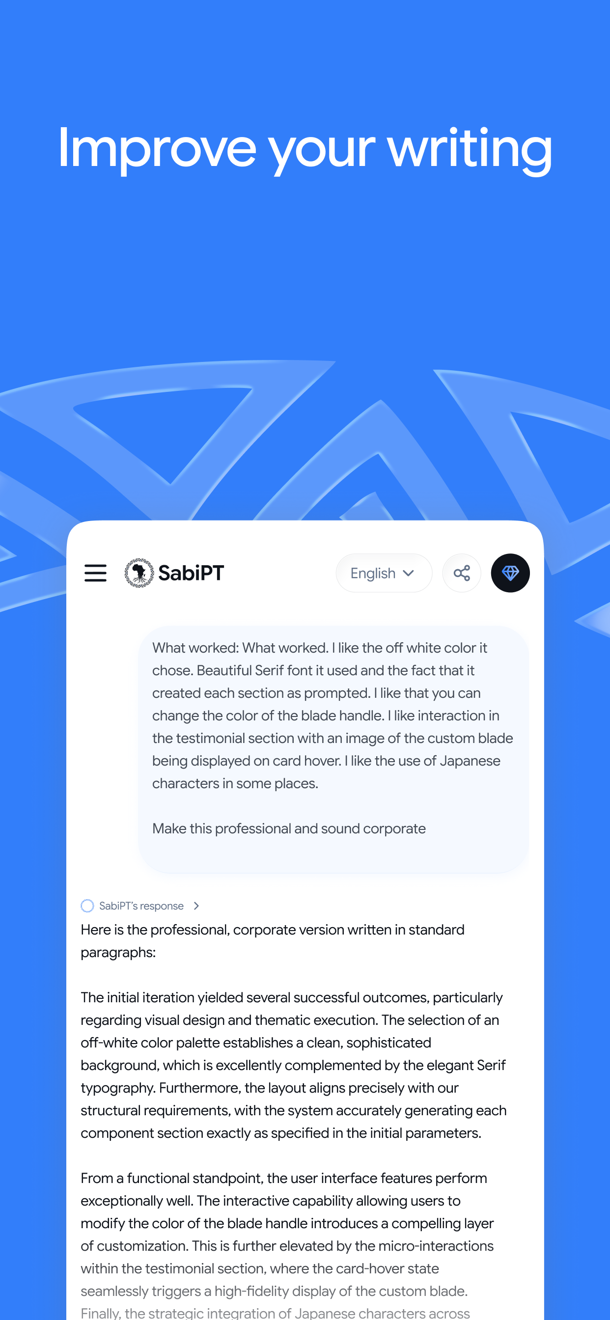 SabiPT screenshot 5