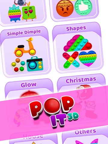Pop It 3D! DIY Antistress Toys iPad screenshot